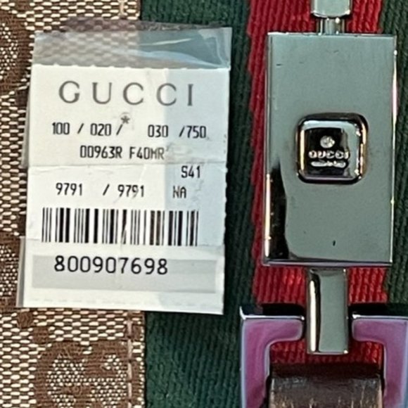 Gucci Vintage GG canvas Jackie shoulder bag - Picture 9 of 9